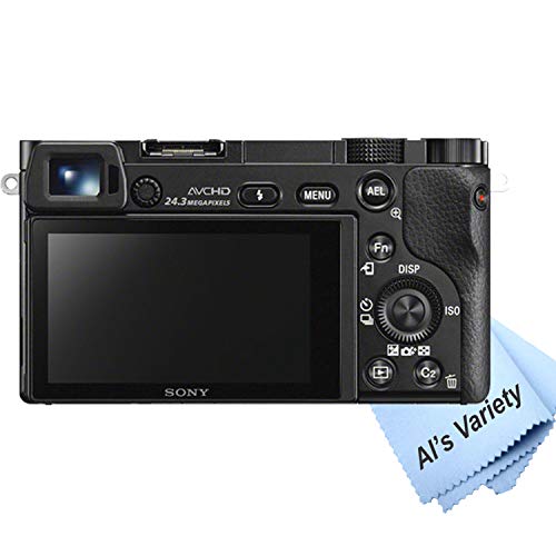Sony Alpha a6000 Mirrorless Digital Camera with 16-50mm Lens + 32GB Card, Tripod, Case, and More (18pc Bundle) - Thumbnail 5