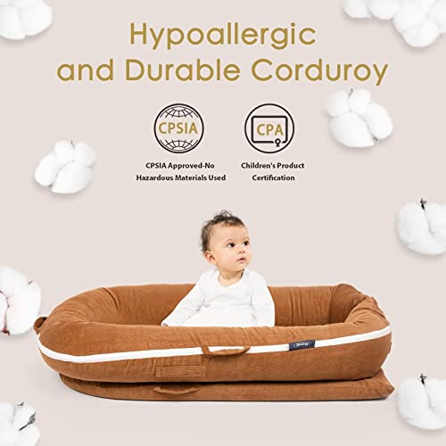 image for Corduroy Baby Nest Cover For Dockatot Deluxe+ Docks | Mexxi Hypoallerg