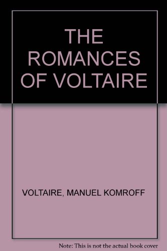 The romances of Voltaire B00005XTLF Book Cover