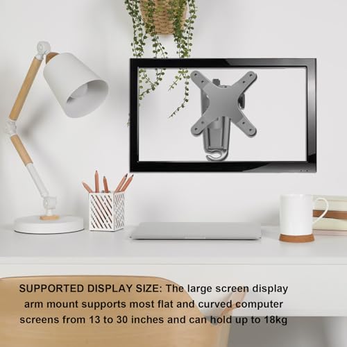 Support mural pour téléviseur à bras long full motion orientable grand écran