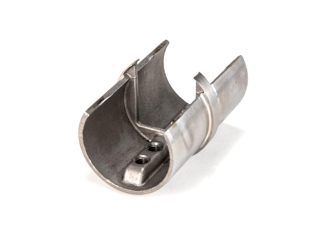 FHC RC19CSS 1.9" Top Rail Connector Sleeve - Brushed Stainless