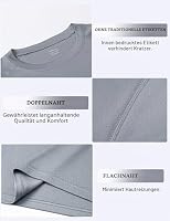Cimic 5er Pack Sport Tshirts Herren Funktionsshirt Sportshirt Kurzarm – Ansicht 5