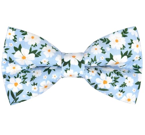 Image of Colorful Fun Pattern Pre-Tied Bow Tie Mens Floral Space Adjustable Bowtie