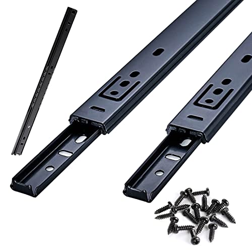 V3VOGUE Rail Coulissante pour Meuble,Montage Latéral,Glissières À Billes,Silence Stable,Rail Coulissant Tiroir Charge Lourde,pour Les Bureaux, Les Tables À Thé, Les Armoires,Coulissant Guidage Cover