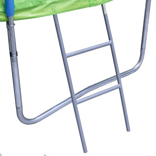 DHHU Trampoline 12FT 14FT 15FT 16FT Foot Trampoline, Adult Trampoline Outdoor, Backyard Trampolines, Large Trampoline for Kids and Adults, Basketball Hoop for Trampoline Outdoor - ASTM Approved