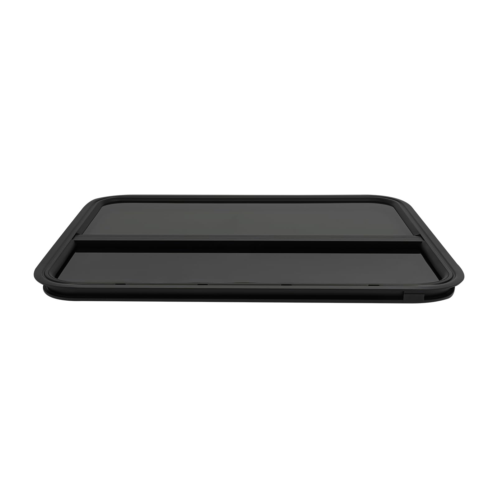 2 piezas de repuesto para ventanas de caravana | Ventana corredera vertical | Ventana de caravana | Ventanas de autocaravana con anillos de moldura rectangulares, protección solar y protección contra