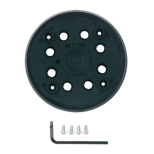 Bosch Professional Schleifteller (Ø 125 mm, mittelhart, mit Klettsystem, Zubehör für Exzenterschleifer PEX 270 A/PEX 270 AE)