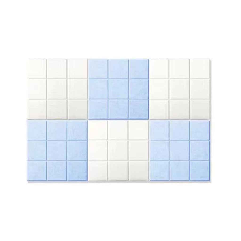 Bacheche in Feltro, bacheche promemoria, Pannelli da Parete, Confezione da 6, bacheche visionarie quadrate autoadesive per Appunti, Immagini, Ufficio, Arredamento per la casa (Colore: Stile