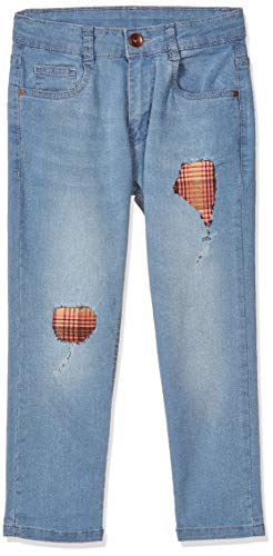 Image of Amazon Brand - Jam & Honey Boy's Regular Jeans (AW20BJNS-F7 Lt Blue 4 5 Years)