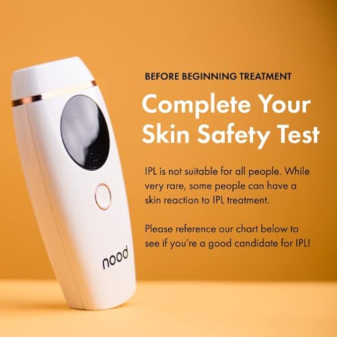 The Flasher 2.0 by Nood, Corded IPL Laser Hair Removal Handset, Pain