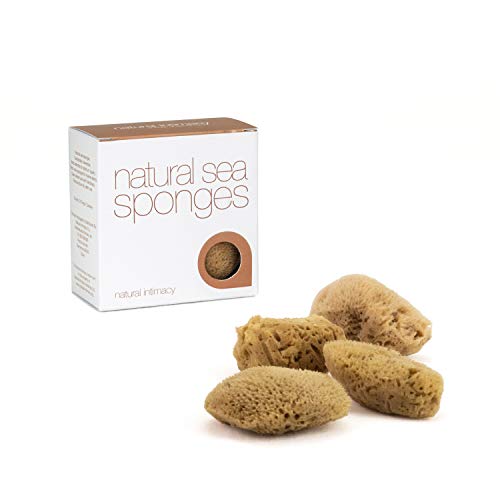 FacialCare Esponjas Naturales. Limpia, Desmaquilla y Exfolia tu Rostro. 6+ Meses de Uso. Tamaños Mixtos. Biodegradables. 