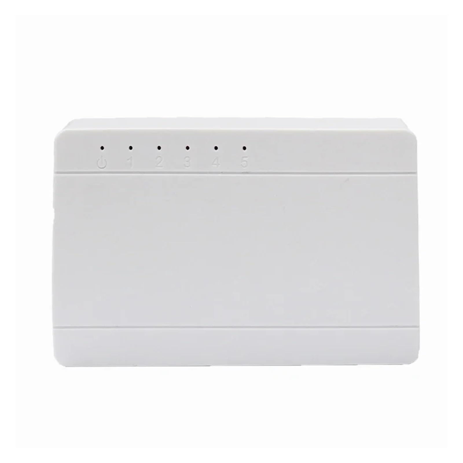 Switch Ethernet Gigabit a 5 porte, 10/100/1000 Mbps, per scrivania, Plug & Play, MDI/MDIX automatico, hub LAN RJ45 per ufficio a casa (1000 Mbps-USPlug)