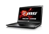MSI gl62–6qfac16h21 39,6 cm Notebook 17,3 (44 cm) noir