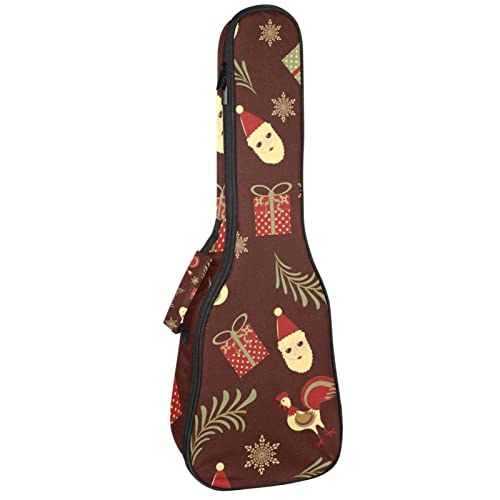 Sac pour ukulélé de Noël Père Noël coq ours housse pour ukulélé soprano ténor concert 68,4 cm 10 mm d’épaisseur doux… - Les Beatles, Paul McCartney, John Lennon, RIngo Starr, George Harrison Sac pour ukulélé de Noël Père Noël coq ours housse pour ukulélé soprano ténor concert 68,4 cm 10 mm d'épaisseur doux…