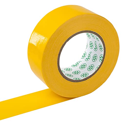 Reniteco Yellow Duct Tape 2" x45yd Heavy Duty Waterproof 1 Roll