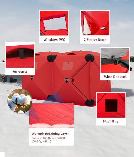 ActiveTrail 6-8 Person Ice Hut
