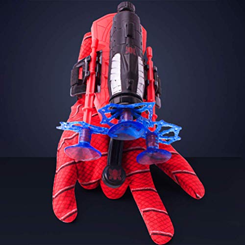 keivon Spider Gloves Man Web Shooter for Kids, Launcher Spider Kids Plastic Cosplay Glove Hero Movie Launcher Wrist Toy Set Funny Decorate Children Funny Educational Toys - Image 6