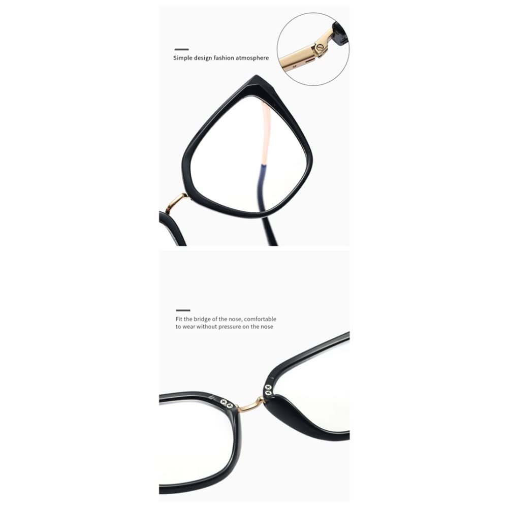 Kwadratowe okulary damskie okulary wygodne oprawki do okularów damskie w stylu vintage