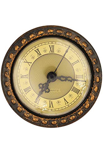 OKA CLOCK Einsteckuhrwerk Einsteckwerk Einbauuhr Modellbau-Uhr RÖMISCH Ø 92 mm #28 (_) Cover