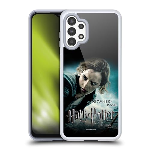 Funda Harry Potter Samsung A13 gel suave con diseño Reliquias de la Muerte VII