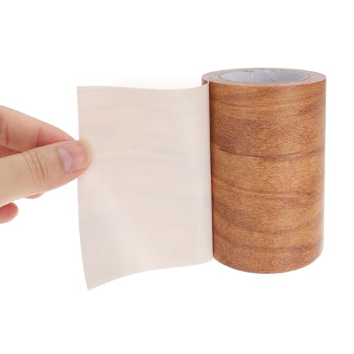 Image of PATIKIL Wood Grain Repair Tape 2.2 inch x15ft,2 Pcs Self Adhesive Realistic Textured Repair Tape Patch for Floor Door Table Cabinets Desk,Wheat Maple