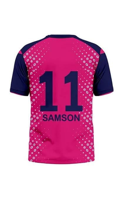 Image of Sports India IPL Cricket Team T Shirt Jersey for (Kid's, Boy's & Mens) L777