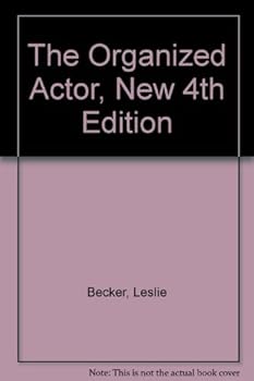Spiral-bound The Organized Actor, New 4th Edition Book