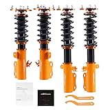 maXpeedingrods Coilovers for Toyota Camry 1992-2001, for Lexus ES300 1992-2001, for Toyota Avalon 1995-2003, Height Adjustable Coilovers Suspension Kit, Preset Damping Lowering Kit Gold