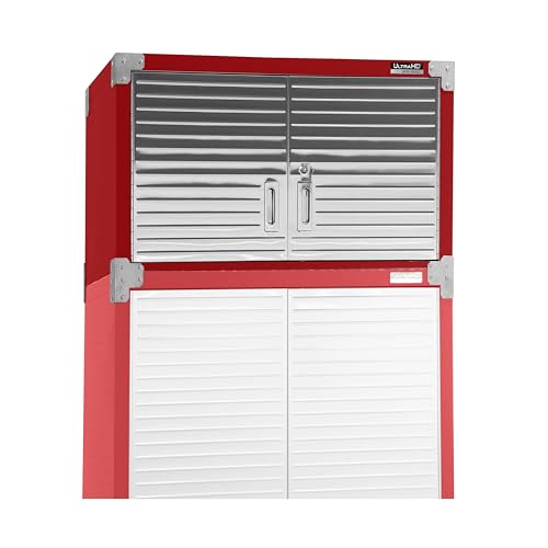 Seville Classics UltraHD Heavy Duty Mega Solid Steel Metal 2-Door