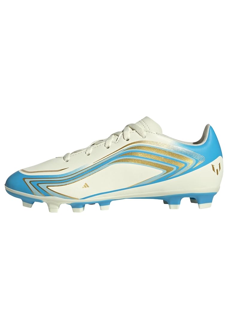 adidas Kids Scarpa da Calcio F50 Messi Club Terreni Naturali compatti/multiterreno per Bambini e Bambine