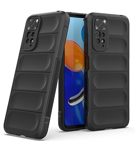 Zapcase Back Case Cover for Mi Redmi Note 11 / Note 11s | Compatible for Mi Redmi Note 11 / Note 11s Back Cover | Liquid Silicon Magic Case with Camer