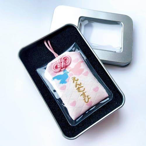 Image of Handmade Traditional Japanese Omamori Blessing Lucky Amulet for Love /Happiness Relationship Hanging Fortune Bag Gifts for Women Men