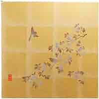 花見鳥 アートパネル A162-02001 Amazon.co.jp: 箔一 花見鳥