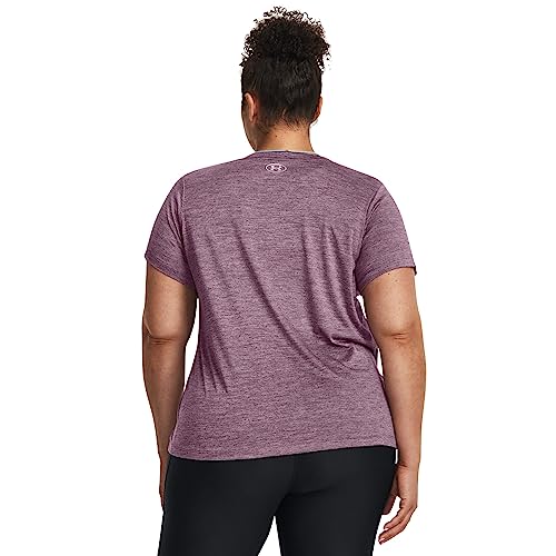 Image of Under Armour Plus Size Tech Solid Short Sleeve V-Neck