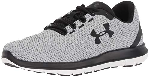 Under Armour Women's Remix FW18 Sneaker, White (100)/Black, 8