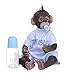 Produktbild Monkey Baby Doll Handgemachte Innovative Simulation Spielzeug Dekor, Sehr Weiches Silikon Vinyl Reborn Monkey Baby Dolls