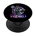 Dragon Wizard Jeu de rôle RPG Fantasy D20 PopSockets PopGrip Interchangeable