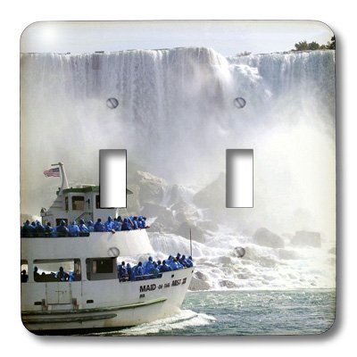 Interrupteur double à bascule Niagara Falls pour un salon inspiré des grands espaces