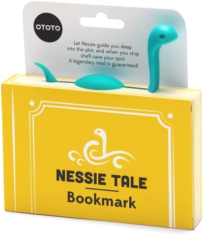 OTOTO Marcapaginas Originales Nessie Tale — Punto de Libro Turque...