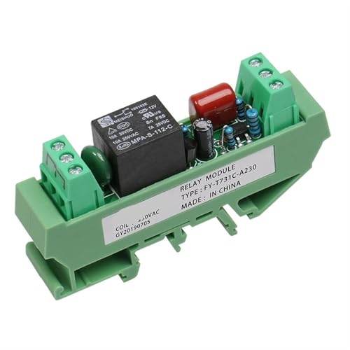 Módulo de relé de 1 canal FY-T731 con aislamiento de 48V 110V 5