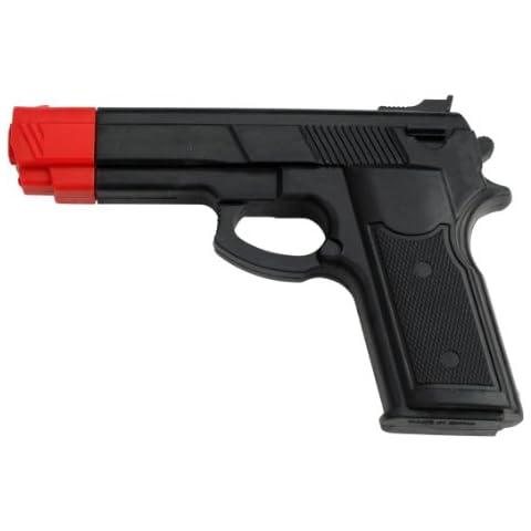 MASTER USA Rubber Training Gun, Black and Red Head Painting, Model Number: 3200BK Cover