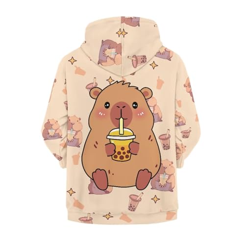 Image of Biyejit Kids Novelty 3D Graphic Printed Hooded Sweatshirt