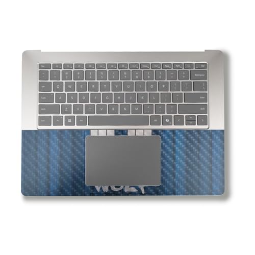 Image of Carbon Fiber Laptop Skin Compatible with Surface Laptop 7 15 inch (2024) - Time Lord Box - Premium 3M Vinyl Protective Wrap Decal Cover - Easy to Apply | Crafted in The USA by MightySkins