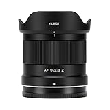 VILTROX 9mm F2.8 Z Objectif pour Nikon Z Mount, Auto Focus Ultra Grand Angle APS C Prime Objectif Compatible avec Les appareils Photo Nikon Z Mount Z5 Z50 Z50II Z6 Z6II Z7 Z7II Z30 Z9 Z8 ZF Z6III ZFC
