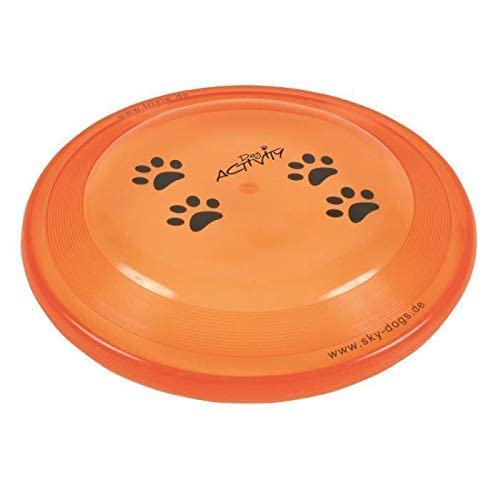 TRIXIE 3356 Dog Activity Dog Disc, bissfest, ø 23 cm, Sortiert (Packung mit 2)