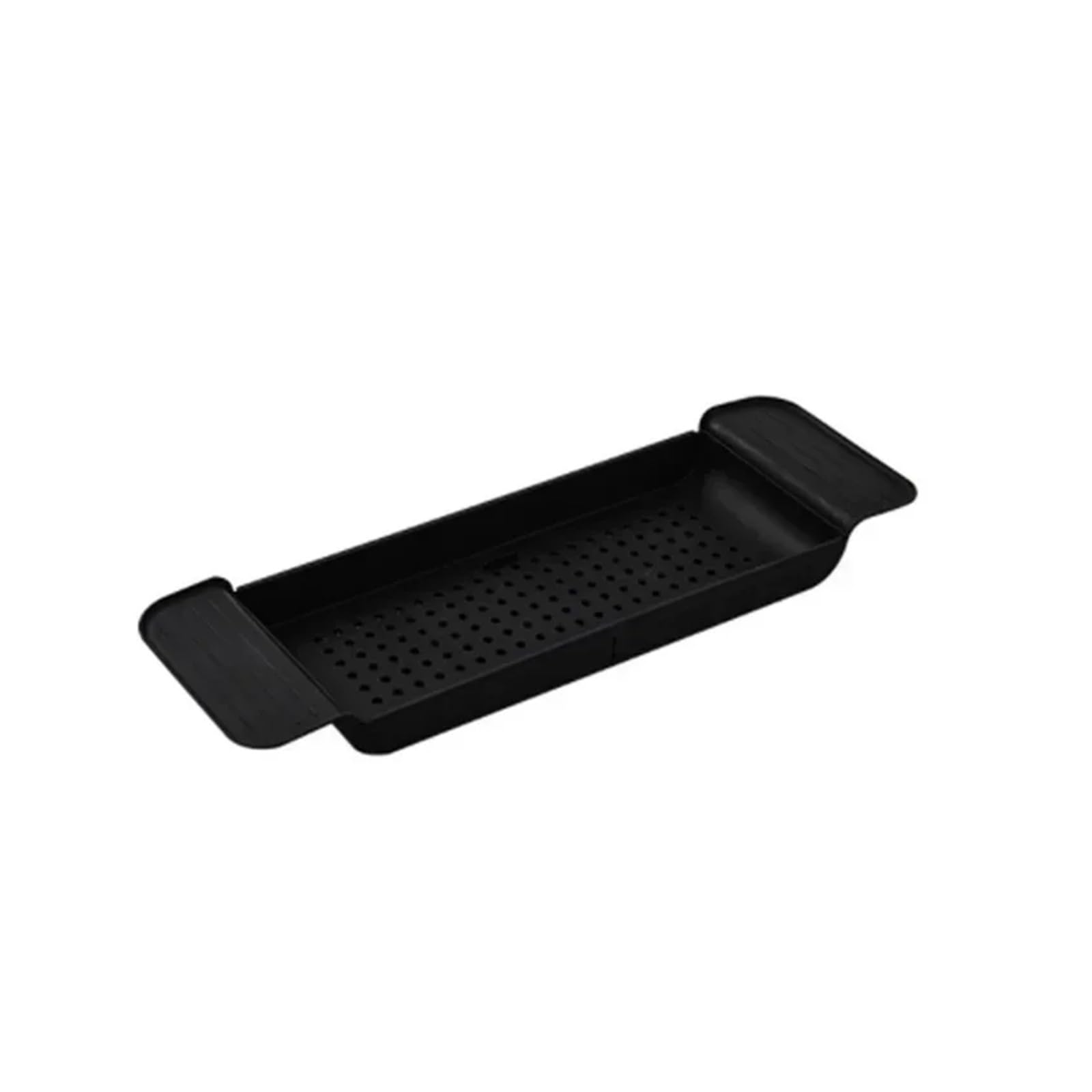 Bandeja de bambú expandible para bañera con soporte para toallas y soporte para libros, perfecta para el hogar y el baño, estante de ducha ajustable, accesorio de almacenamiento