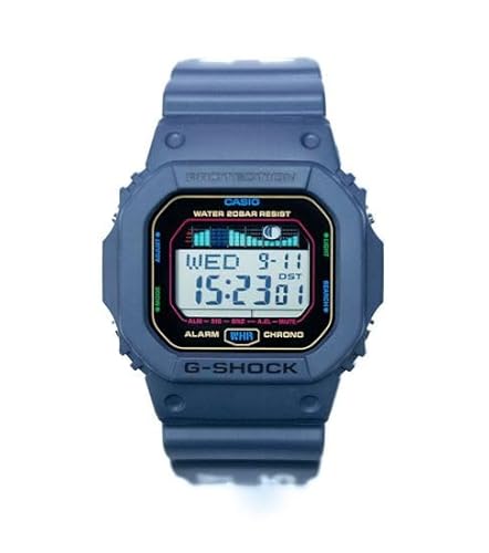 Casio Orologio Western Hydrodynamic Research X G-Shock Glx-5600Whr24-2Er, Blu