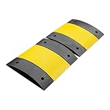 Matériau des ralentisseurs en caoutchouc : Le ralentisseur est fabriqué en caoutchouc de qualité industrielle. Il est très résistant, indéformable et ne se fragilise pas et ne s’abîme pas facilement, même après une utilisation prolongée.