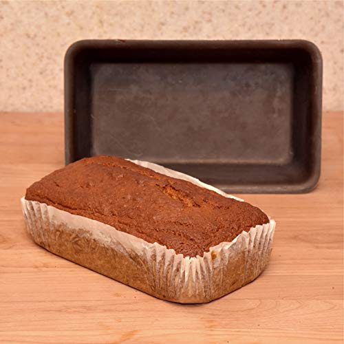 7.5" X 3.5" White Disposable Loaf Bread Baking Liners (Pack Of 2, 24 Liners Total) Rectangle, Non-Stick Paper Liners For Baking, Kitchen Tools For Baking Cake & Bread #TOP1