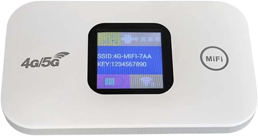 France | 4G Sim Card Router 150Mbps High-Speed Modem Mini Hotspot Sharing Mobile WF Router 4G LTE WF Repeater Portable Mifi Modem High for Electronic Component